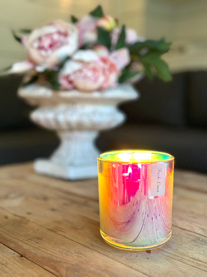 ‘Fresh-Linen’ Anti-mugkaars Iridescent XL