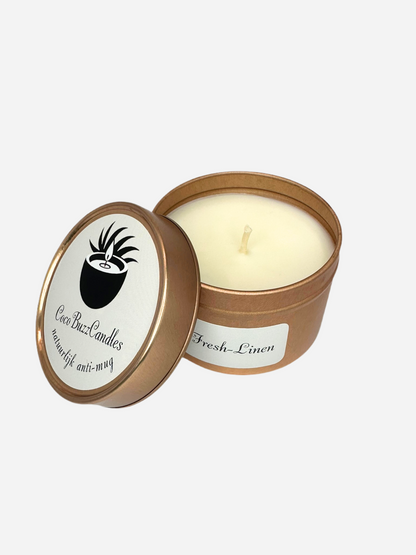 CocoBuzzCandles anti-mug in zwart en rose-goud