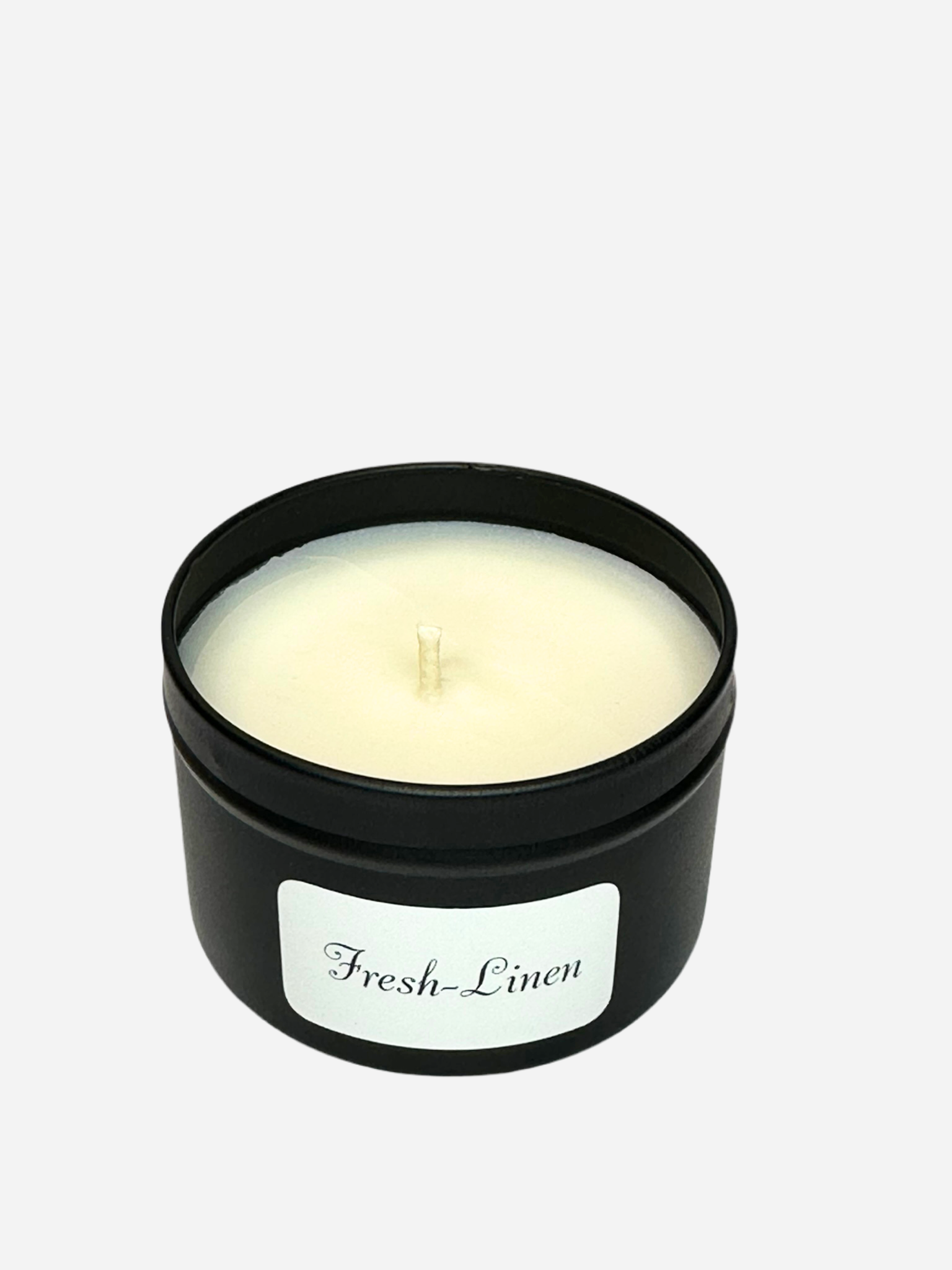 ‘Fresh-Linen’ Anti-mugkaars zwart klein - CocoBuzz
